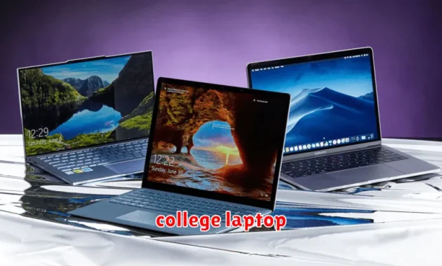 college laptop