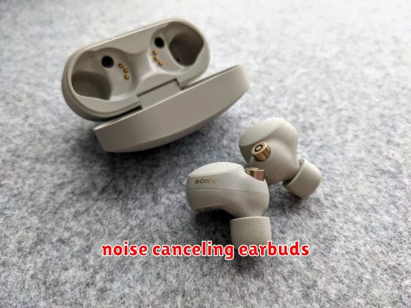 noise canceling earbuds