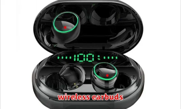 wireless earbuds